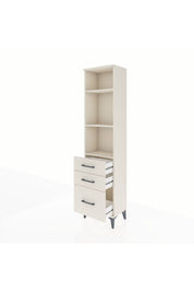 Arges Dolap 3 Raflı 3 Çekmeceli 44x30x182 - S22M042V1A