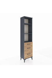 Arges Dolap 3 Raflı 3 Çekmeceli 44x30x182 - S22M042V6A