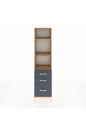 Arges Dolap 3 Raflı 3 Çekmeceli 44x30x182 - S22M042V8A