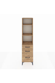 Arges Dolap 3 Raflı 3 Çekmeceli 44x30x182 - S22M042V9A