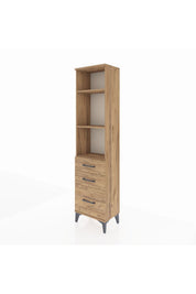 Arges Dolap 3 Raflı 3 Çekmeceli 44x30x182 - S22M042V9A