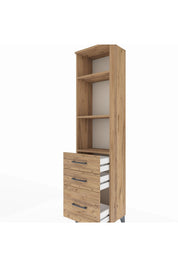 Arges Dolap 3 Raflı 3 Çekmeceli 44x30x182 - S22M042V9A