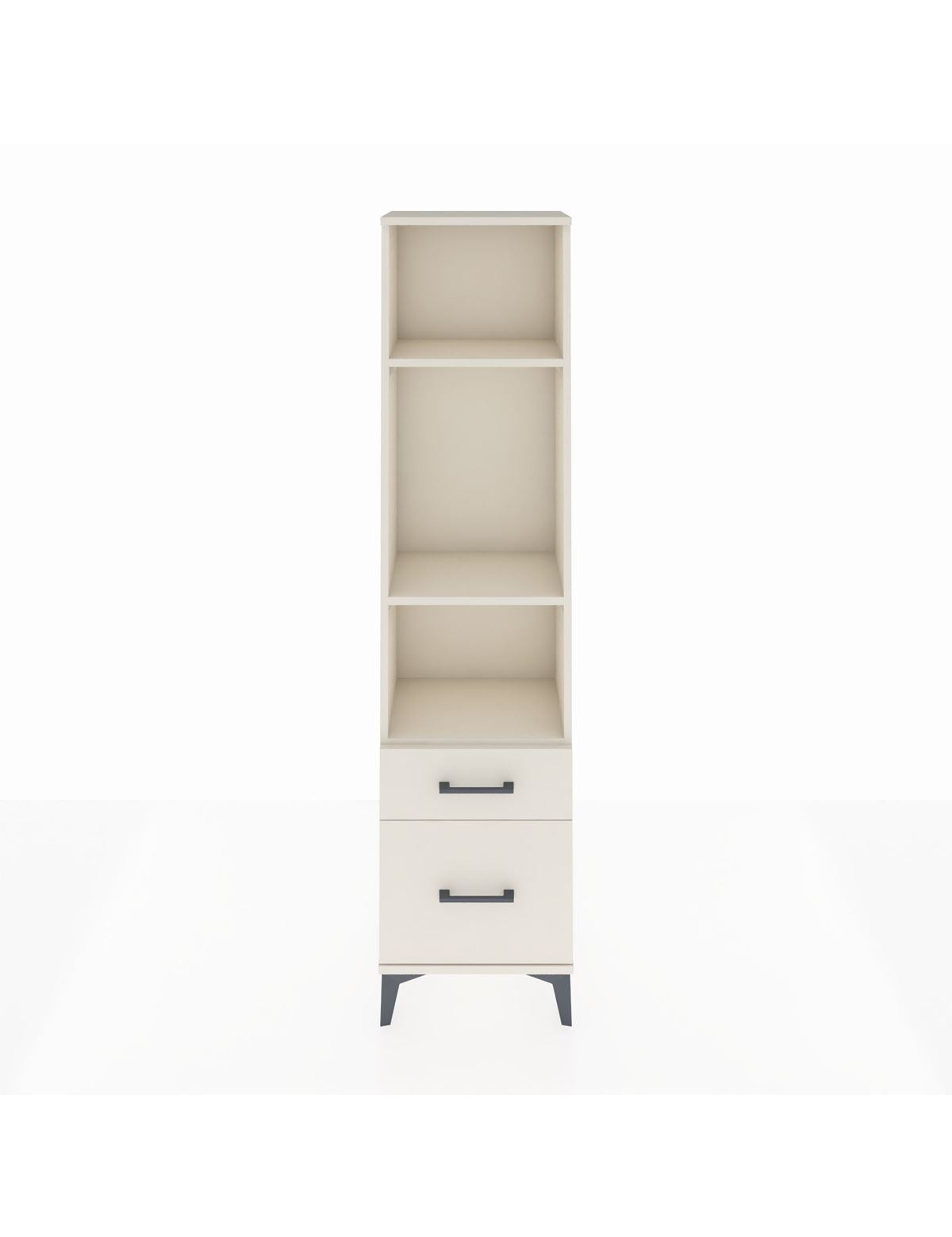 Arges Dolap 3 Raflı 2 Çekmeceli 44x30x182 - S22M043V1A