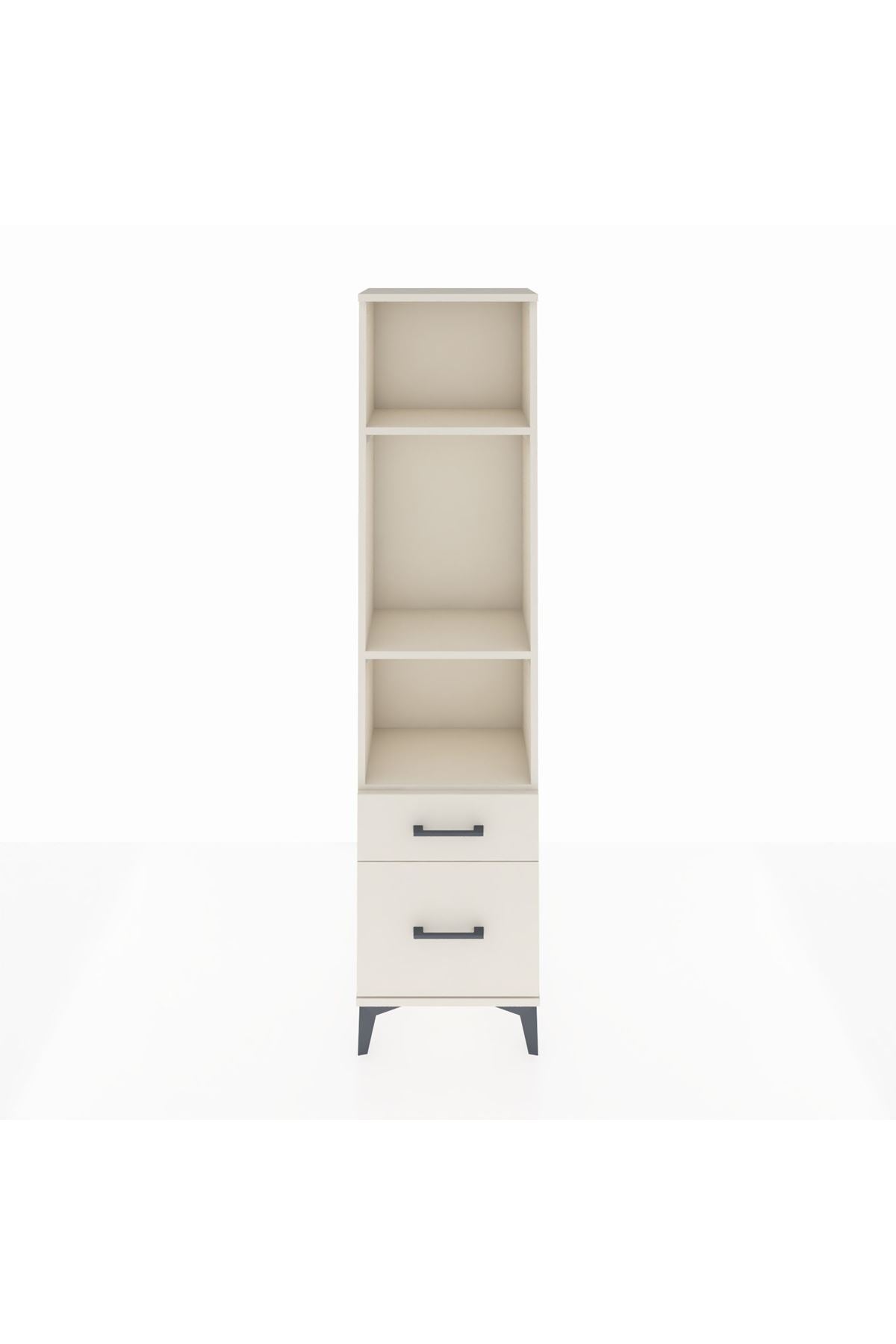 Arges Dolap 3 Raflı 2 Çekmeceli 44x30x182 - S22M043V1A