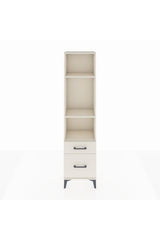 Arges Dolap 3 Raflı 2 Çekmeceli 44x30x182