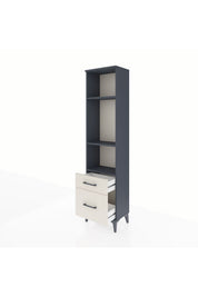 Arges Dolap 3 Raflı 2 Çekmeceli 44x30x182 - S22M043V4A