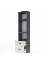 Arges Dolap 3 Raflı 2 Çekmeceli 44x30x182 - S22M043V4A