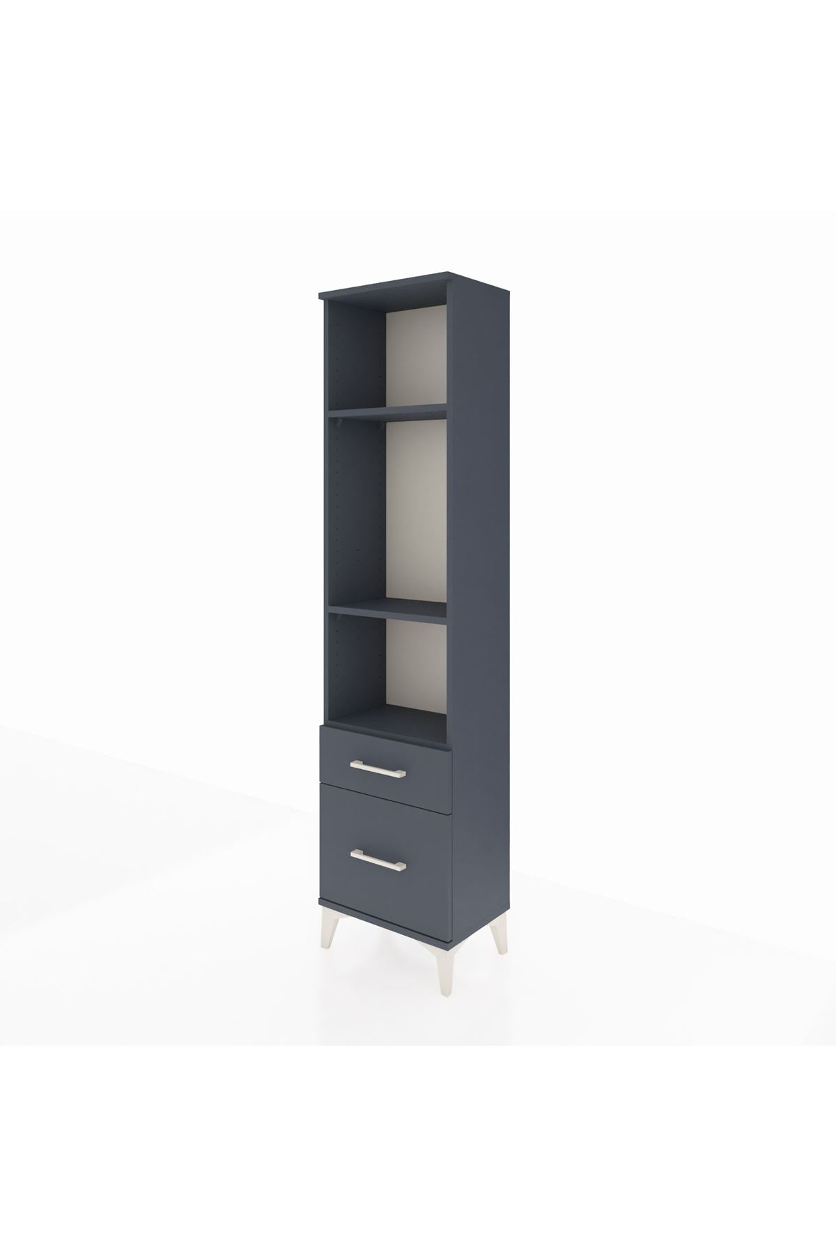 Arges Dolap 3 Raflı 2 Çekmeceli 44x30x182 - S22M043V5A