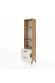 Arges Dolap 3 Raflı 2 Çekmeceli 44x30x182 - S22M043V7A