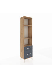 Arges Dolap 3 Raflı 2 Çekmeceli 44x30x182 - S22M043V8A