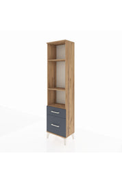Arges Dolap 3 Raflı 2 Çekmeceli 44x30x182 - S22M043V8A