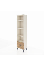 Arges Dolap 4 Raflı Tek Çekmeceli 44x30x182 - S22M044V3A