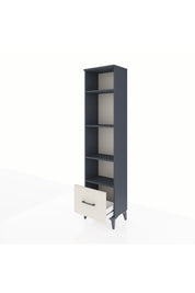 Arges Dolap 4 Raflı Tek Çekmeceli 44x30x182 - S22M044V4A