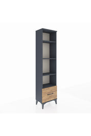 Arges Dolap 4 Raflı Tek Çekmeceli 44x30x182 - S22M044V6A