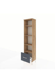 Arges Dolap 4 Raflı Tek Çekmeceli 44x30x182 - S22M044V8A