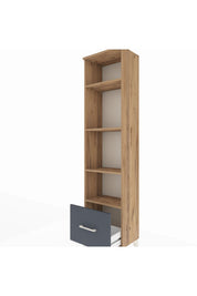 Arges Dolap 4 Raflı Tek Çekmeceli 44x30x182 - S22M044V8A
