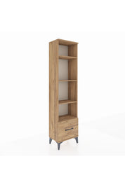 Arges Dolap 4 Raflı Tek Çekmeceli 44x30x182 - S22M044V9A