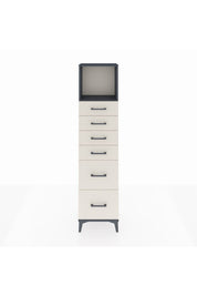Arges Dolap Tek Raflı 6 Çekmeceli 44x30x182 - S22M045V4A