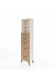 Arges Dolap 2 Raflı 5 Çekmeceli 44x30x182 - S22M046V3A