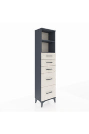 Arges Dolap 2 Raflı 5 Çekmeceli 44x30x182 - S22M046V4A