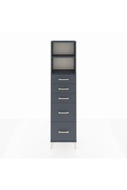 Arges Dolap 2 Raflı 5 Çekmeceli 44x30x182 - S22M046V5A