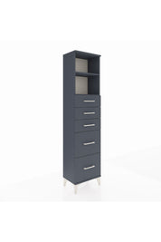 Arges Dolap 2 Raflı 5 Çekmeceli 44x30x182 - S22M046V5A