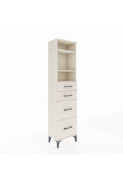 Arges Dolap 3 Raflı 4 Çekmeceli 44x30x182 - S22M047V1A