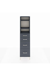Arges Dolap 3 Raflı 4 Çekmeceli 44x30x182 - S22M047V5A