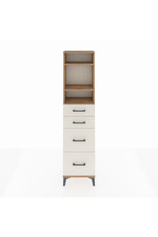 Arges Dolap 3 Raflı 4 Çekmeceli 44x30x182 - S22M047V7A