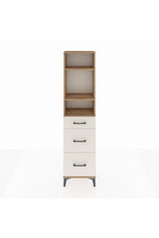 Arges Dolap 3 Raflı 3 Çekmeceli 44x30x182 - S22M048V7A