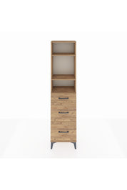 Arges Dolap 3 Raflı 3 Çekmeceli 44x30x182 - S22M048V9A
