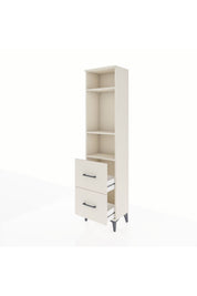 Arges Dolap 3 Raflı 2 Çekmeceli 44x30x182 - S22M049V1A
