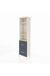 Arges Dolap 3 Raflı 2 Çekmeceli 44x30x182 - S22M049V2A