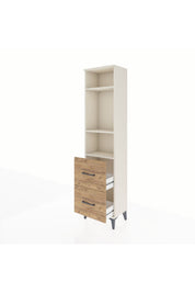 Arges Dolap 3 Raflı 2 Çekmeceli 44x30x182 - S22M049V3A