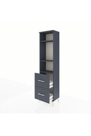 Arges Dolap 3 Raflı 2 Çekmeceli 44x30x182 - S22M049V5A