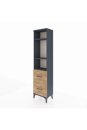 Arges Dolap 3 Raflı 2 Çekmeceli 44x30x182 - S22M049V6A