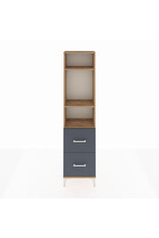 Arges Dolap 3 Raflı 2 Çekmeceli 44x30x182 - S22M049V8A