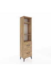 Arges Dolap 3 Raflı 2 Çekmeceli 44x30x182 - S22M049V9A