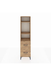 Arges Dolap 3 Raflı 2 Çekmeceli 44x30x182 - S22M049V9A