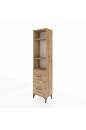 Arges Dolap 3 Raflı 2 Çekmeceli 44x30x182 - S22M049V9A