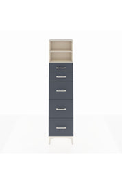 Arges Dolap 2 Raflı 5 Çekmeceli 44x30x182 - S22M050V2A