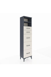 Arges Dolap 2 Raflı 5 Çekmeceli 44x30x182 - S22M050V4A