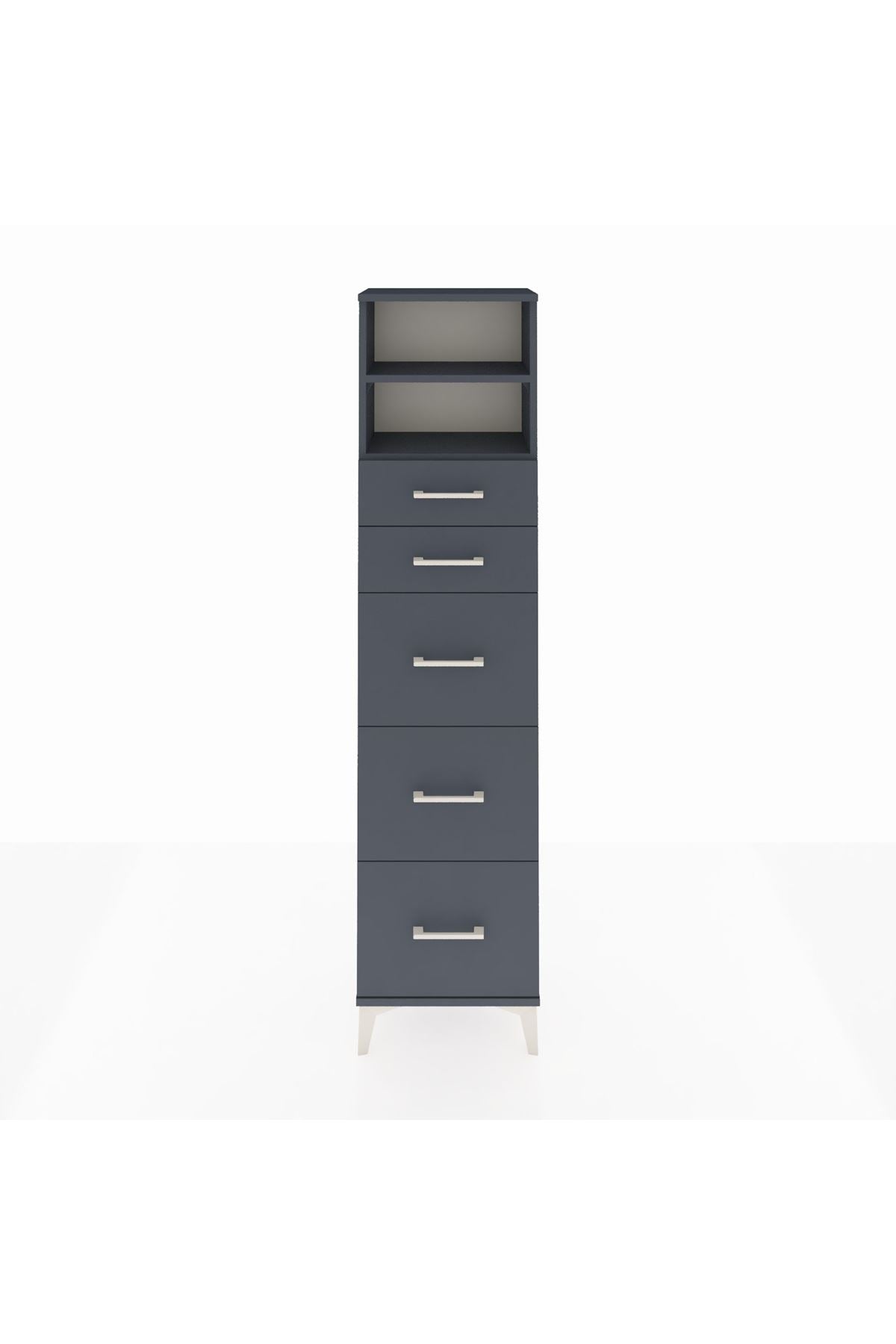 Arges Dolap 2 Raflı 5 Çekmeceli 44x30x182 - S22M050V5A