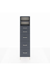 Arges Dolap 2 Raflı 5 Çekmeceli 44x30x182 - S22M050V5A