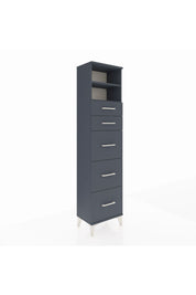 Arges Dolap 2 Raflı 5 Çekmeceli 44x30x182 - S22M050V5A