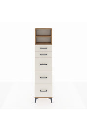Arges Dolap 2 Raflı 5 Çekmeceli 44x30x182 - S22M050V7A