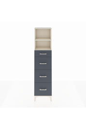 Arges Dolap 2 Raflı 4 Çekmeceli 44x30x182 - S22M051V2A