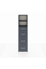 Arges Dolap 2 Raflı 4 Çekmeceli 44x30x182 - S22M051V5A