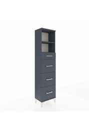 Arges Dolap 2 Raflı 4 Çekmeceli 44x30x182 - S22M051V5A