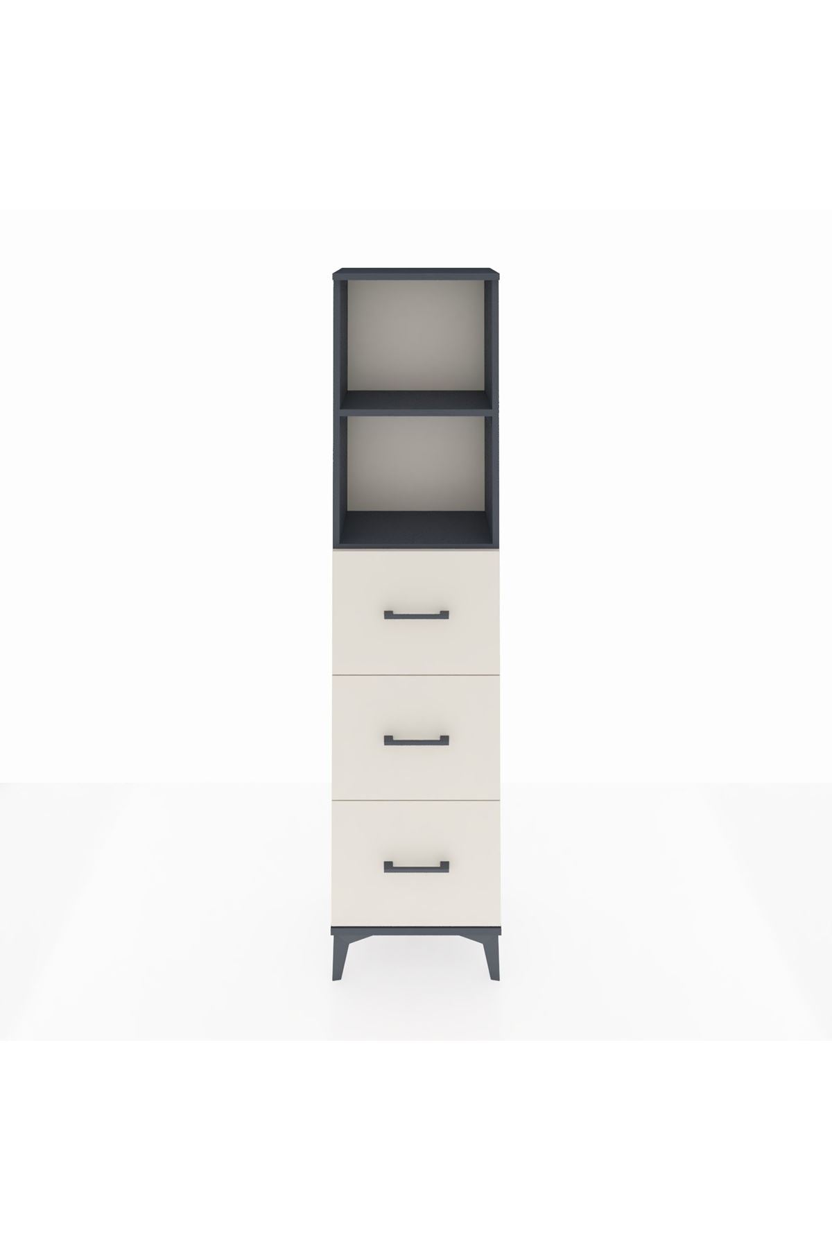 Arges Dolap 2 Raflı 3 Çekmeceli 44x30x182 - S22M052V4A
